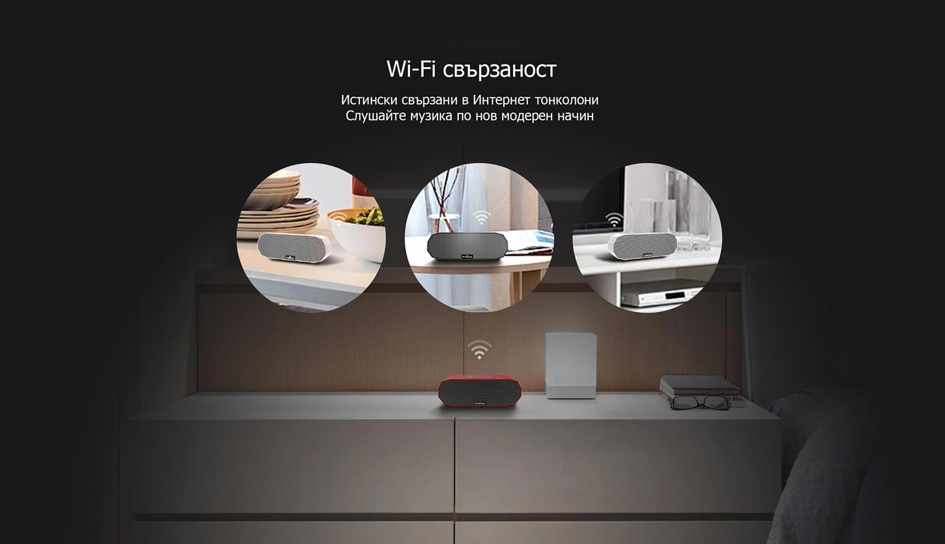 BroadLink MS1 - WiFi Свързаност